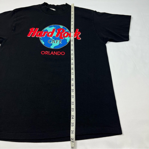Vtg Hard Rock Cafe Mens T-Shirt Sz Medium 90s Made In USA Black A1 - Picture 6 of 6